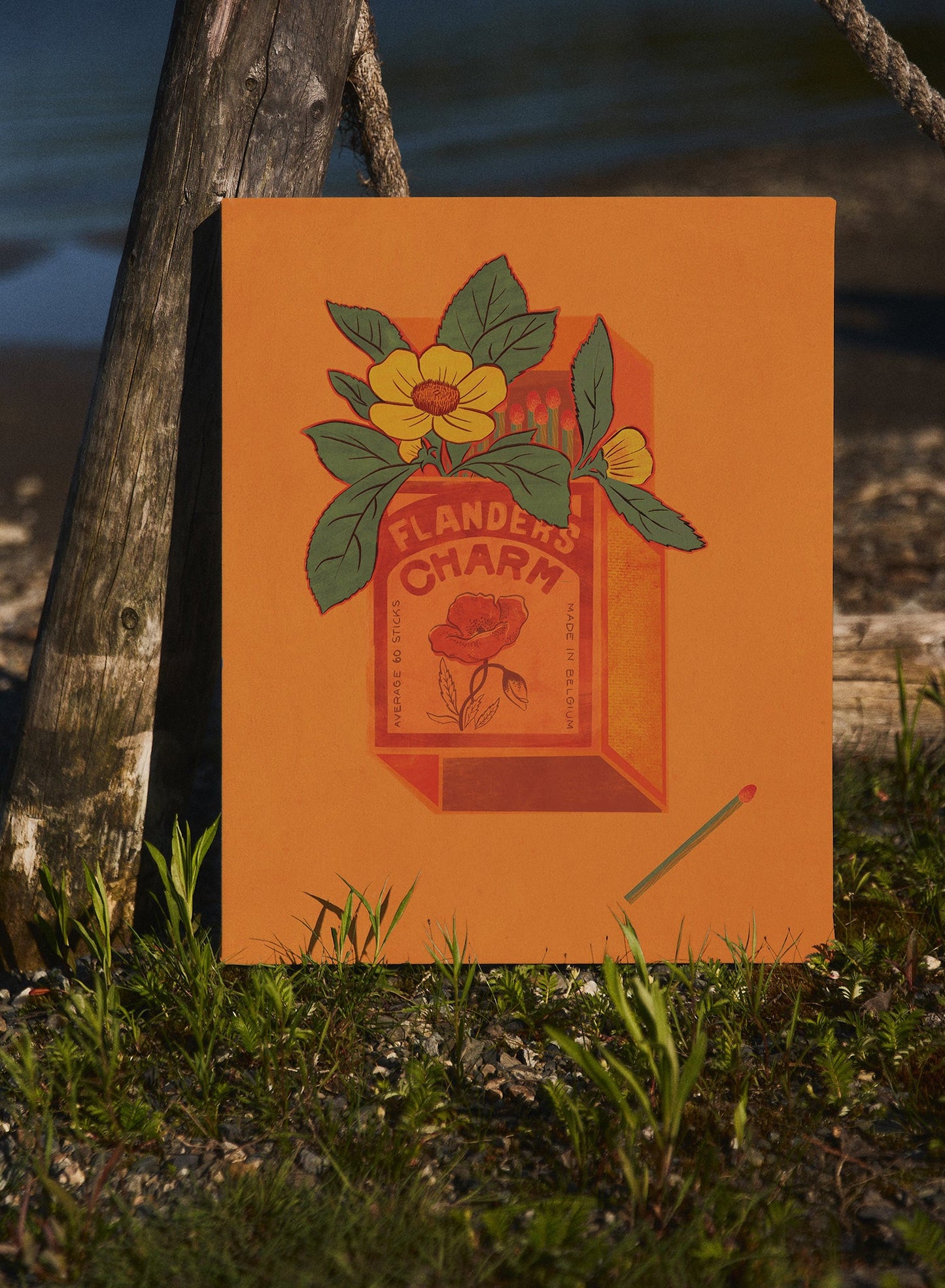 Flower Bed, Poster